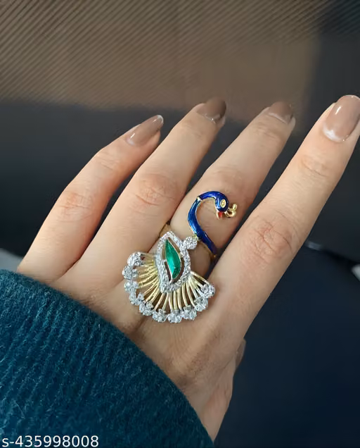 MAJESTIC PEACOCK RING