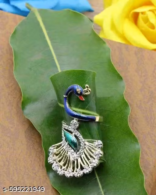 peacock type ad ring