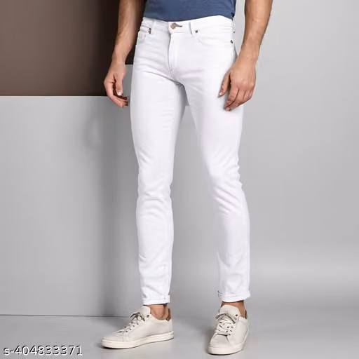 white man jeans