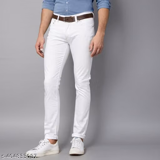 white man jeans