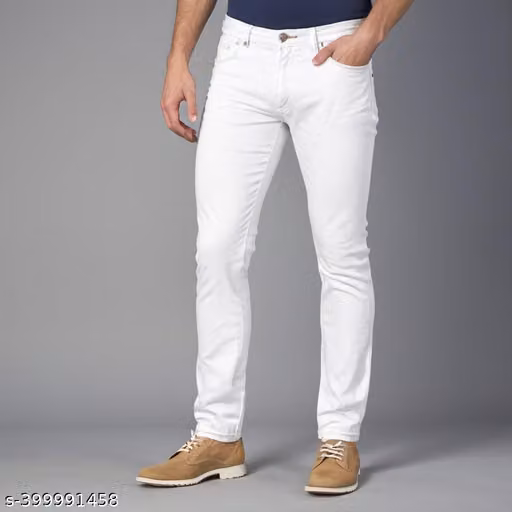 white man jeans