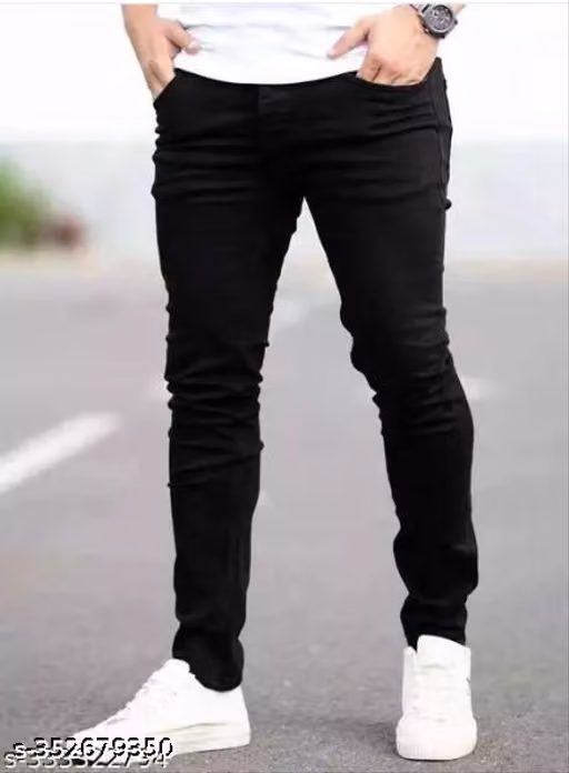 Men High qulity Denim Black Jeans CSURGO