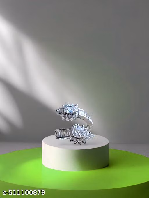 Allure Bejeweled AD Ring twinkling Fancy Rings