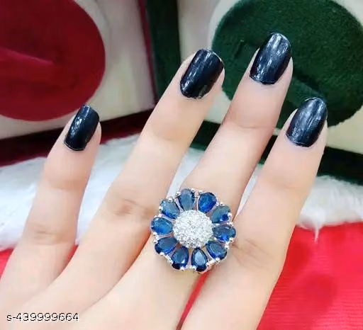 Latest AD New Design Allure Glittering Ring