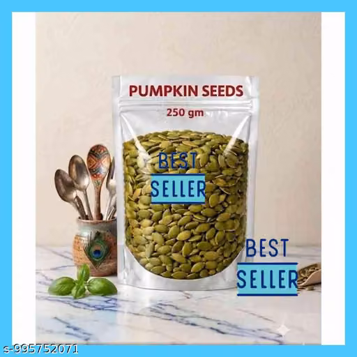 Premium Raw Pumpkin Seeds (Kaddo ke Beej) | Unsalted Healthy Superfood for Snacking | Rich in Protein & Fiber | 250g