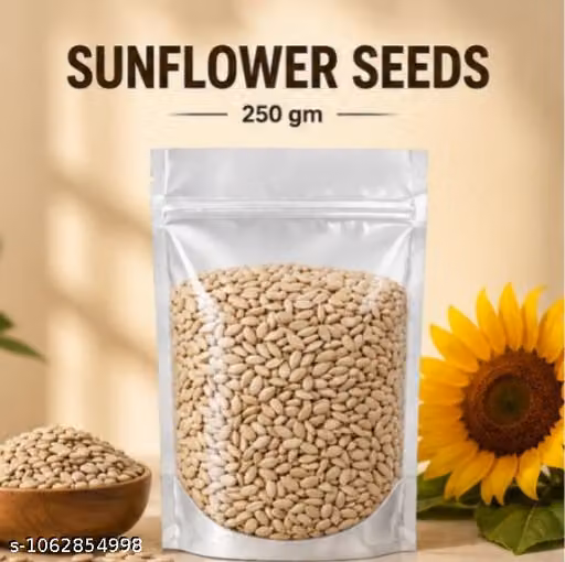Premium Sunflower Seeds 100% Natural | Unroasted & Unprocessed Sunflower Seeds for Snacking