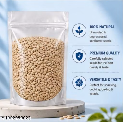 Raw Sunflower Seeds | Natural Unroasted Seeds