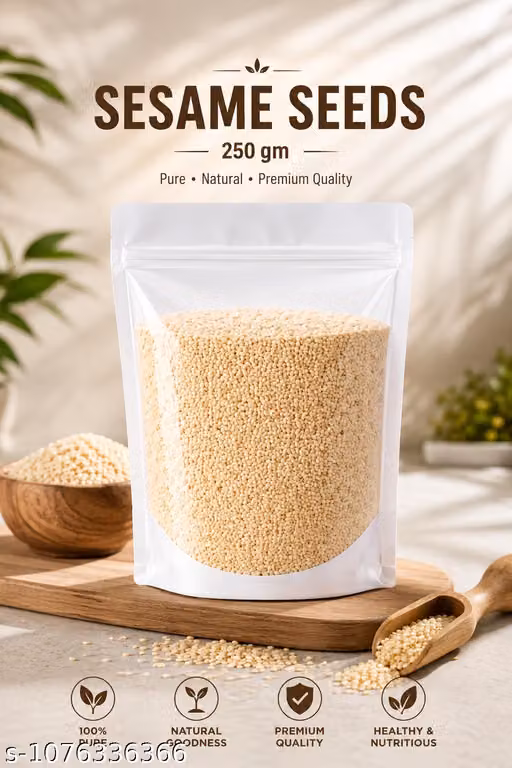 White Sesame Seeds 250g