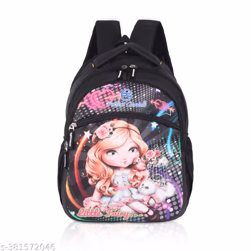 # new Stylish Junior School Bag for boy's and gril's || black Unisex School Backpack|| Baby School Bag || Cartoon Backpack for Children# new # school bag # school bag