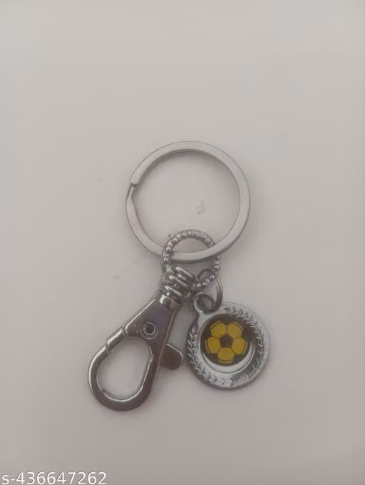 yellow boll keychain