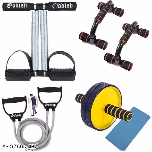 12 inch Tummy Trimmer and pushup bar, Toning tube with abdominal Ab Exerciser (Multicolor)