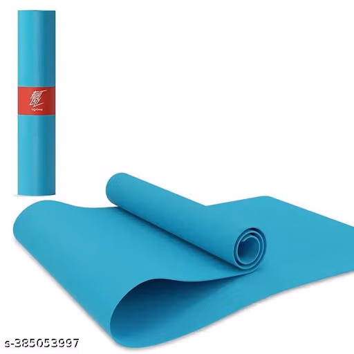 Yoga mat for Women & Men Material 6mm Sea Blue Anti Slip for Gym Workout