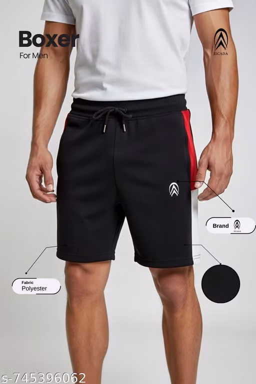 Men Solid Sports Shorts|Gym, Running & Workout Wear|Men Polyester Sports Shorts for Gym, Running & Training|Men Stylish Sports Shorts for Gym & Daily Wear|ports, Running & Workout Shorts