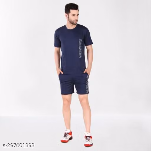 Men's Stylish Top & Bottom Set