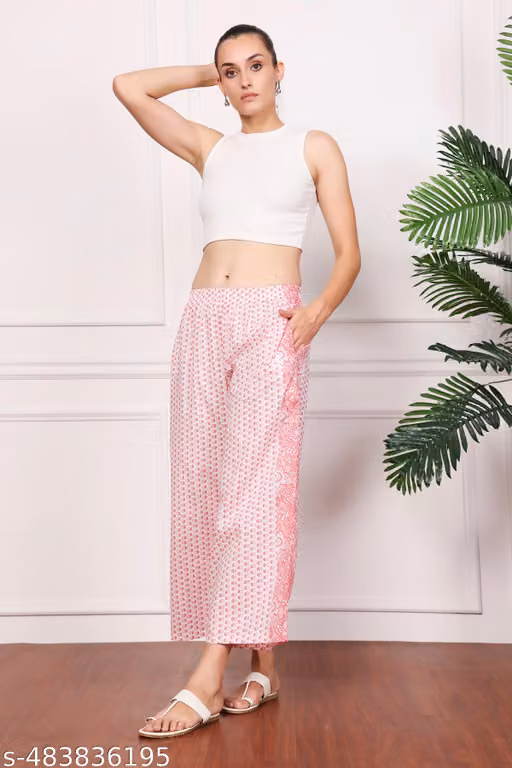 Women Palazzo| Pant for Girls| Cotton Palazzo| Bottom Wear