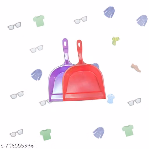 Vibrant Dual-Pack Handheld Dustpan Set – Ergonomic Cleaning Duo | Lightweight, Durable & Easy-Grip Mini Dustpans for Home, Kitchen & Office Cleaning