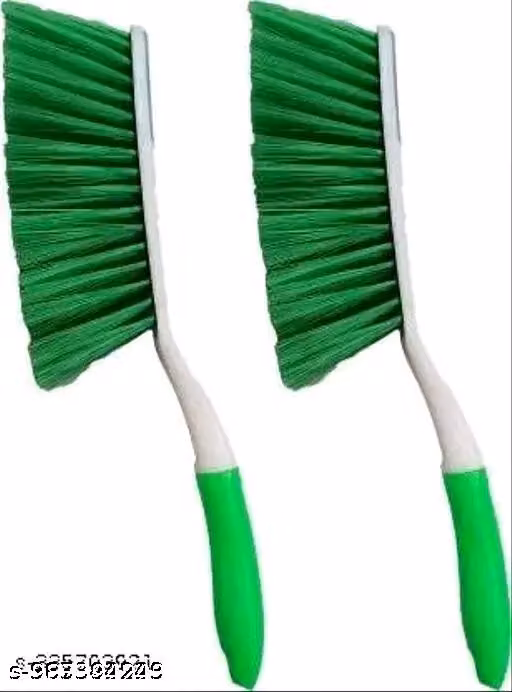 Premium Sink Cleaning Brush Pack of 2 | Heavy Duty Kitchen Scrub Brush with Strong Bristles | Multi-Purpose Wash Basin, Sink, Tiles, Bathroom & Utensil Cleaning Brush