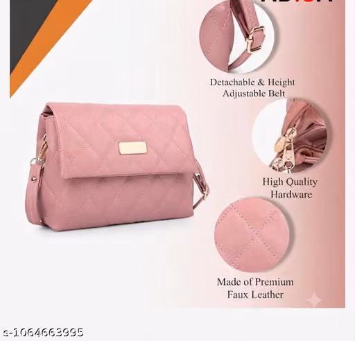 Jute Sling Bag – Floral Printed