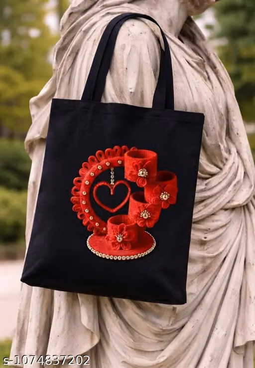 Tote Bag – High Quality Canvas Black