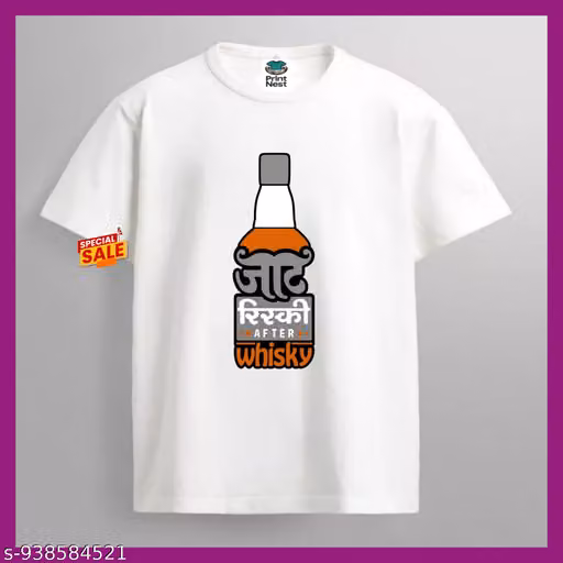 New Unique Desgin Haryana/Haryanvi Printed Tshirt For Boys And Girls