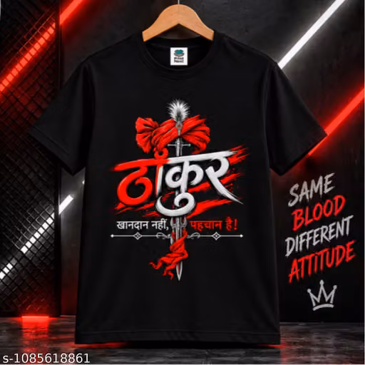 New Arrival Unique Design Ganpati Printed White T-shirt For Boys And Girls