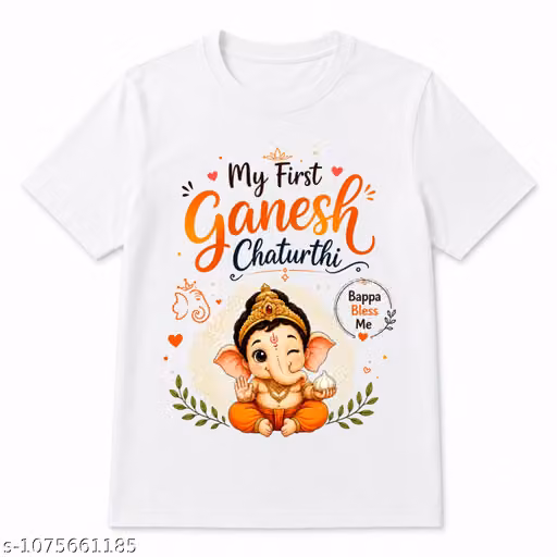 New Arrival Unique Design Printed White T-shirt For Boys And Girls
