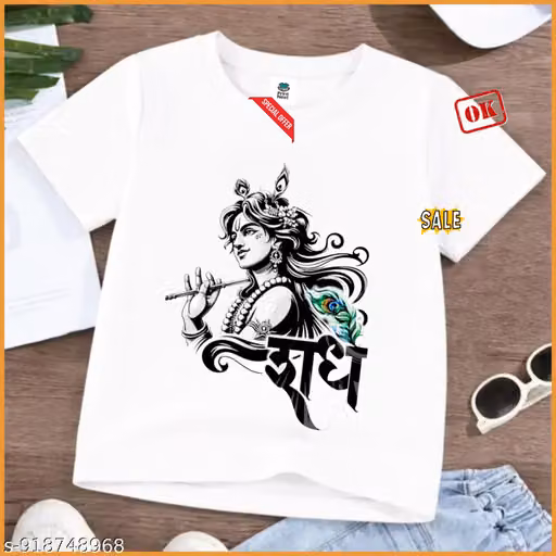 New Tranding independence Day Printed White T-shirt For Boys And Girls