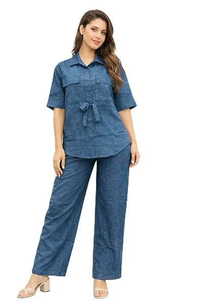 Women Linen Co-Ord Set