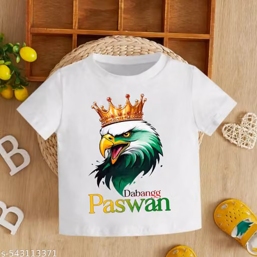 Dabangg Paswan Printed T-shirt for Boys and girls