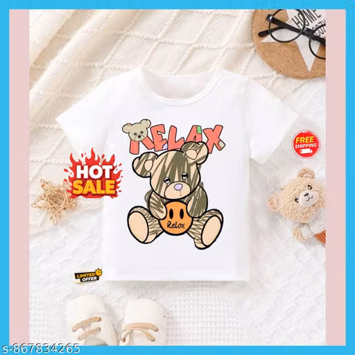 New Trandy Unique Design Printed Tshirts For Boys And Girls