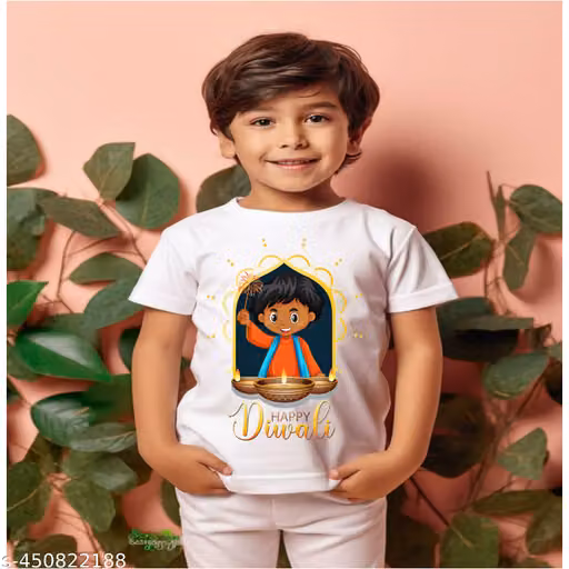 Happy Diwali Printed T-shirt