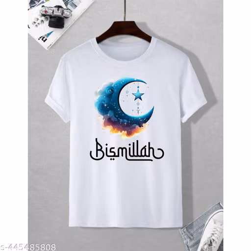 Star bismillah Printed T-shirt