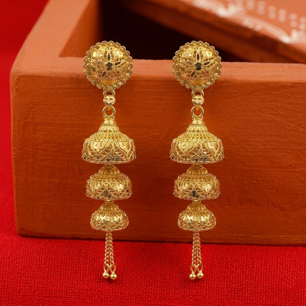 the99jewel-elegant-gold-plated-floral-jhumka-drop-earrings-1321010