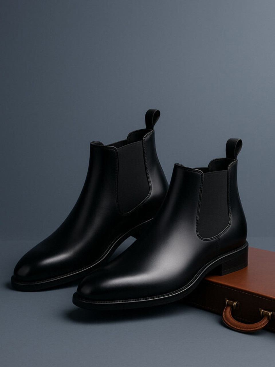 Big Liner boots For Men (Black , 7)