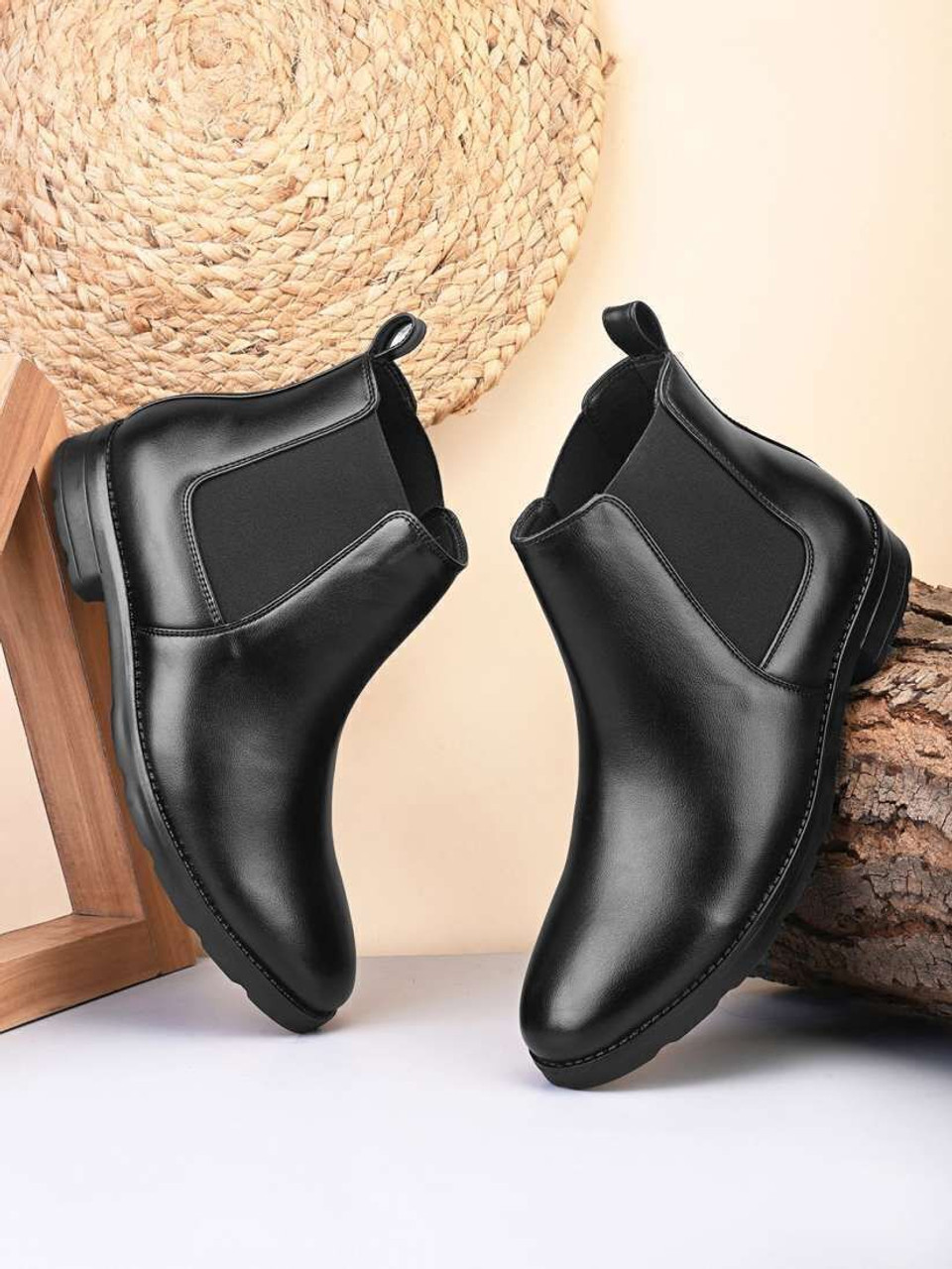 Big Liner Boots For Men Boots For Men (Black , 10)