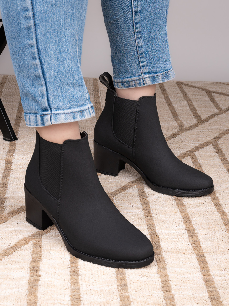 Big Liner Casual,Party Wear, Daily Wear, Trendy, Comfortable Stylish Boots for Girls Boots For Women (Black , 5)