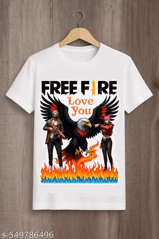 Free Fire new launch bird t-shirt for kids