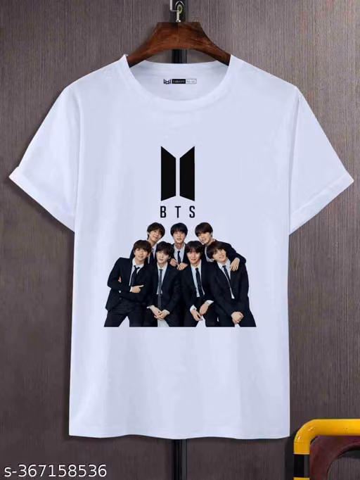 VJV Collection BTS Unisex Kids Printed Tshirt