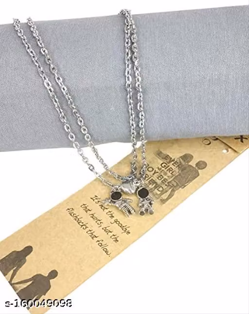 Matching Best Friend Pendant Necklace Set for Girls