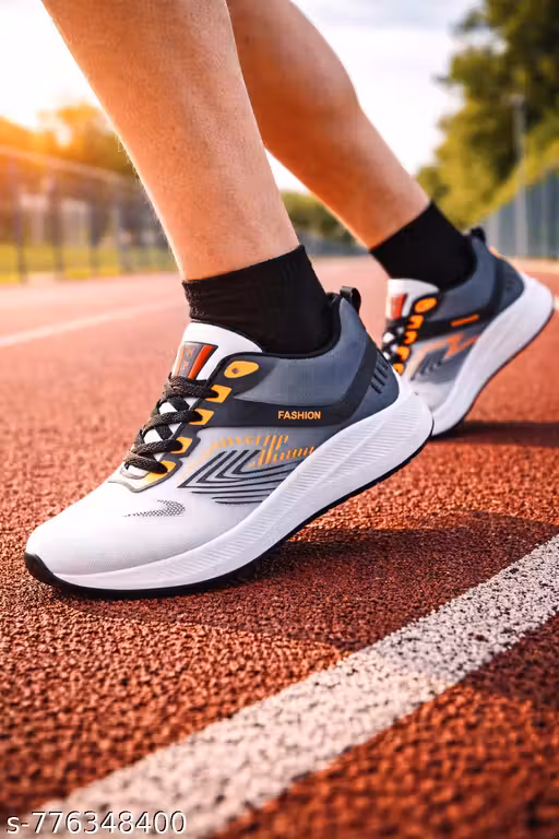 Sports Shoes for Men | Latest Stylish Casual Sports Shoes | Running Shoes for Men | Lace up Light weight Shoes for Runnng , Walking Gym , Trekking , Hiking and Party | Running Shoes for men