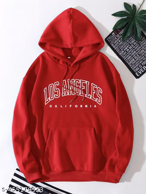 BEST TYPOGRAPHIC PRINTED HOODIE FOR WOMEN