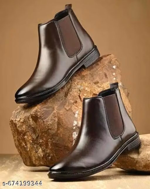 Attractive Mne, s Brown Chelsi Boot For Men,s