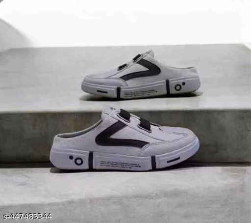Attractive Men,s Grey Half Loafer For Men,s