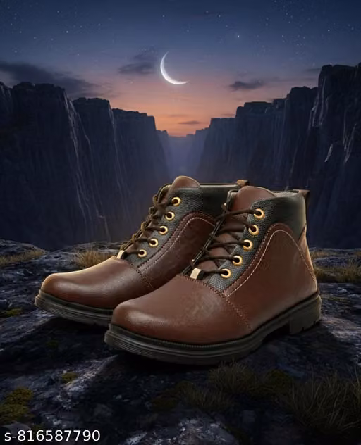 DOCTOR RELIEF Stylish Boot Black Casual shoe for men