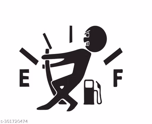 Car Fuel Tank Sticker