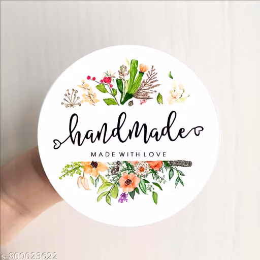 Handmade Sticker pack of 70 pcs