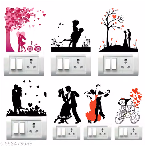 Switch Board Sticker For Home Decore