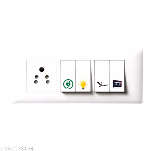 Switch Sticker For for Electric Board Appliances Multicolour Symbol