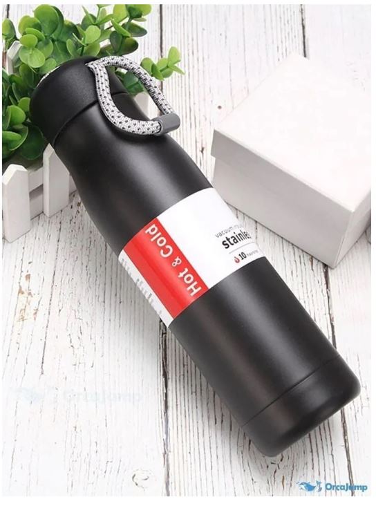 Temperature Display Hot & Cold LED Smart Water Bottle 490ml