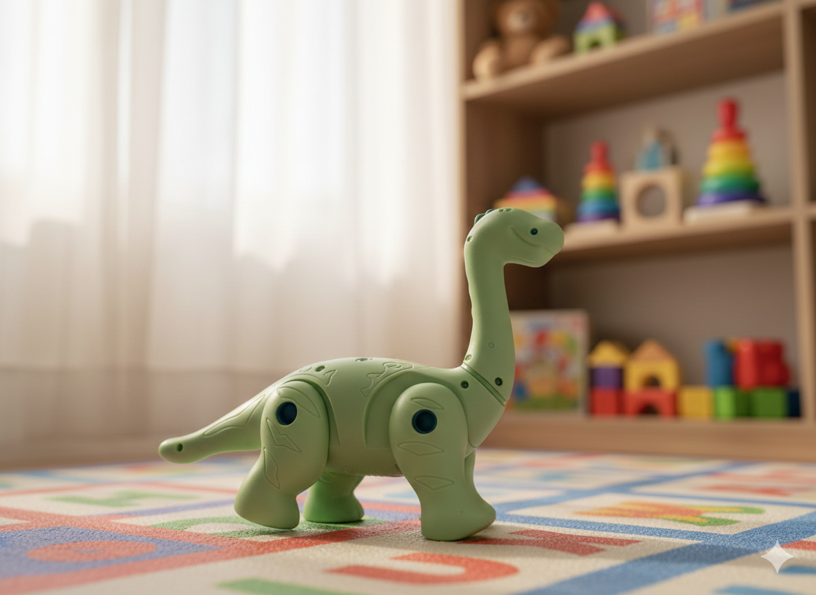 Electric Walking Dinosaur Toy with Music & LED Lights | Moving Dino Toy for Kids